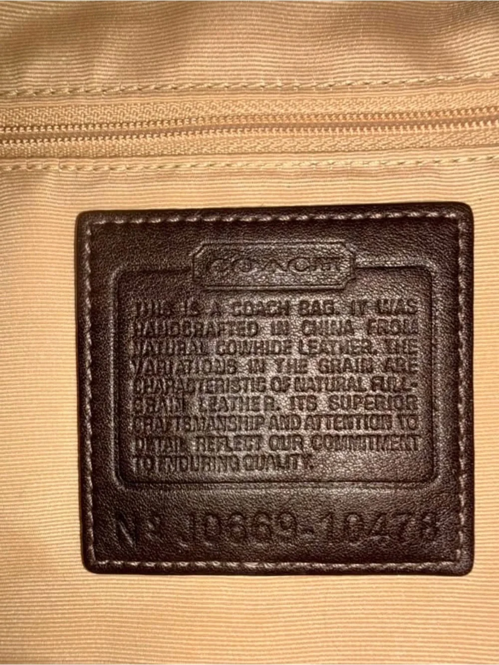Coach Vintage Mia Shoulder Bag